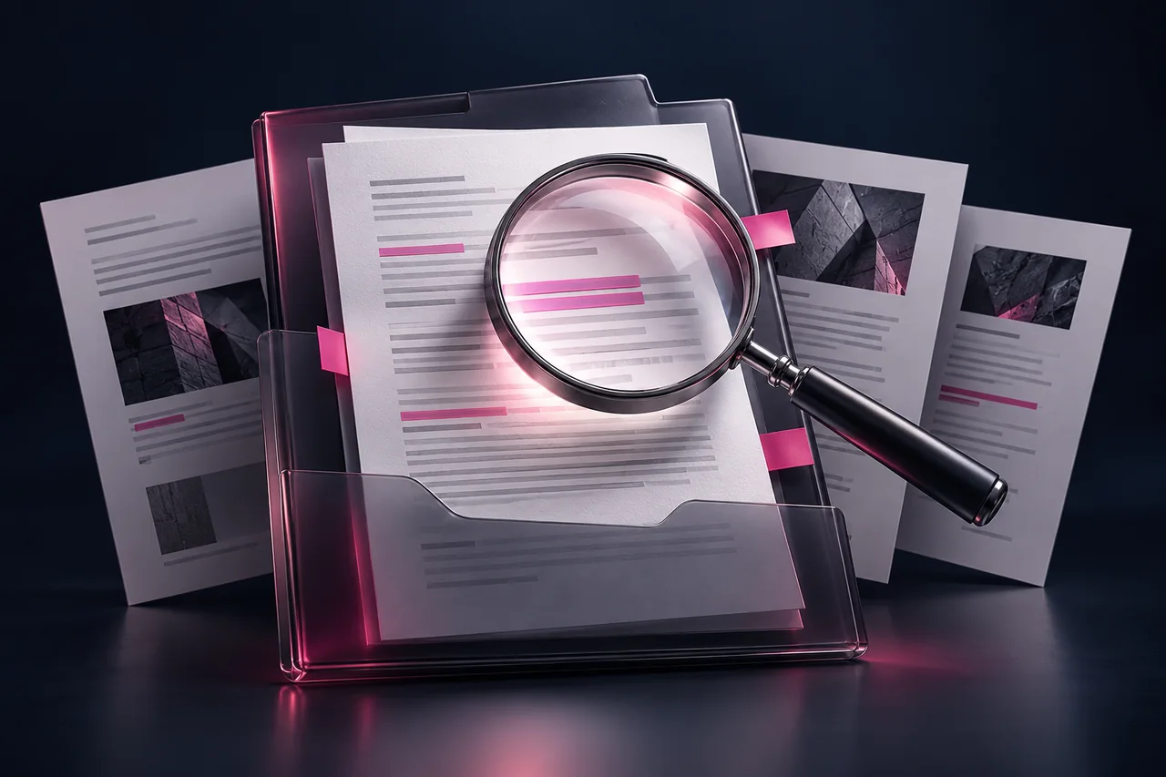 Conceptual illustration of a documented manual action review and remediation plan