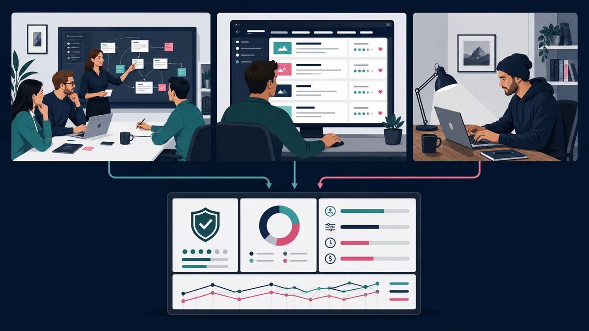Comparison of agency, freelancer, marketplace, and in-house link building service models