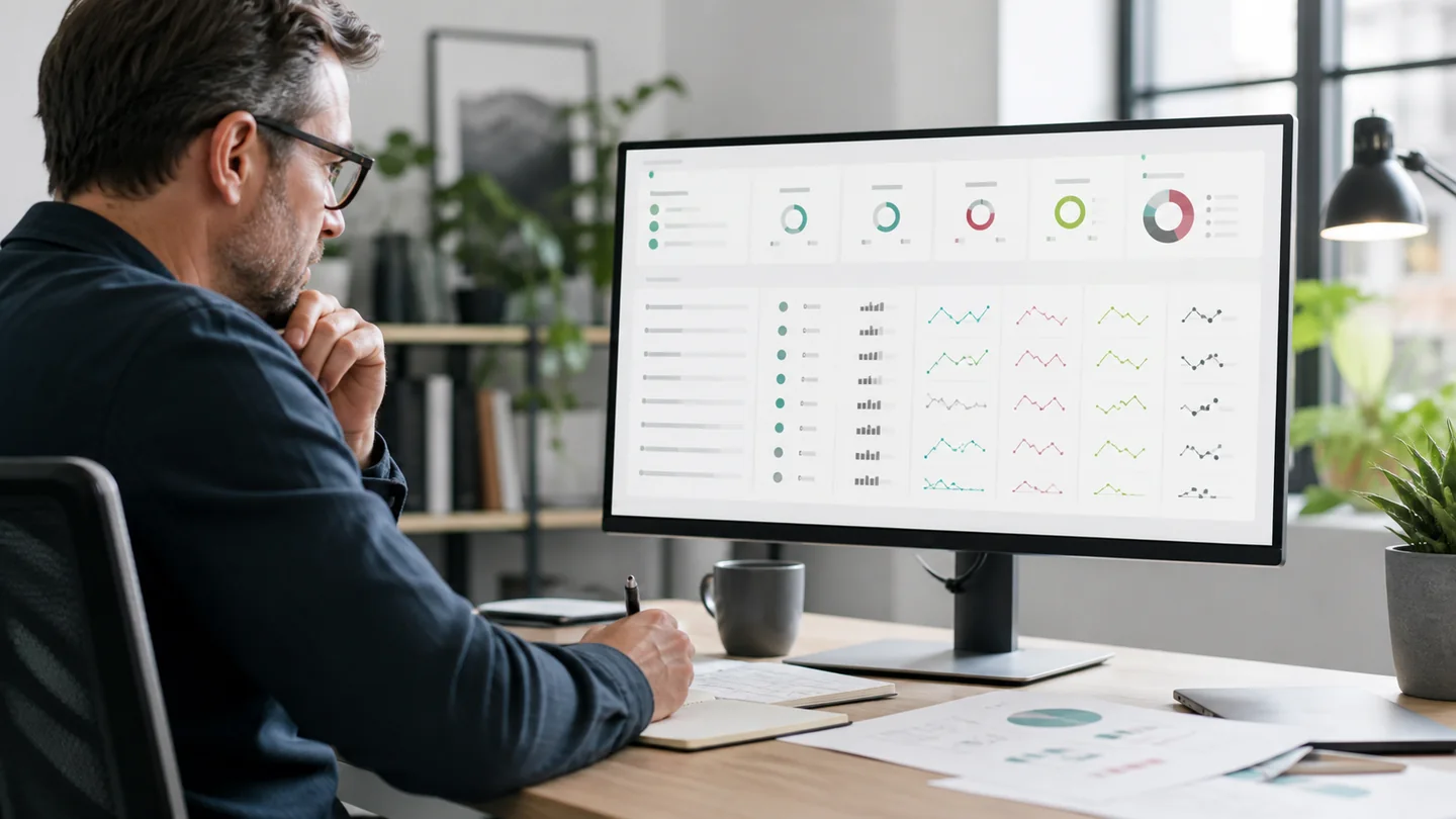 SEO manager tracking guest-post placement retention, referral visits, search visibility, leads, and cost per useful placement