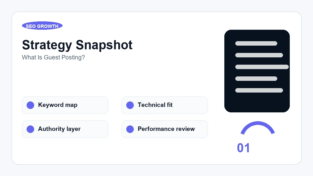 What Is Guest Posting? - visual guide for Guest Posting vs. Niche Edits: Which Is Better for Your SEO?